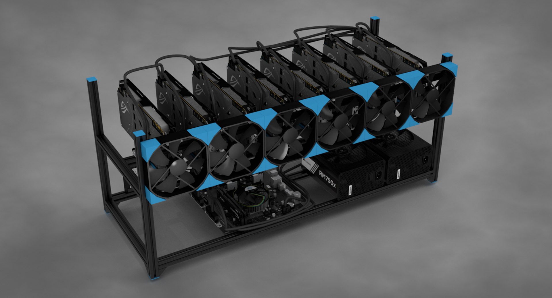 3D Mining Rig - TurboSquid 1373608