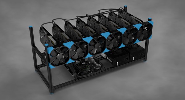 3D mining rig - TurboSquid 1373608