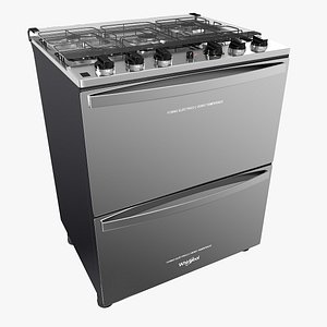 3D double oven cooker