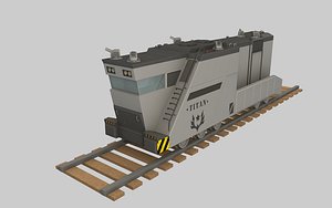 3ds max army train titan
