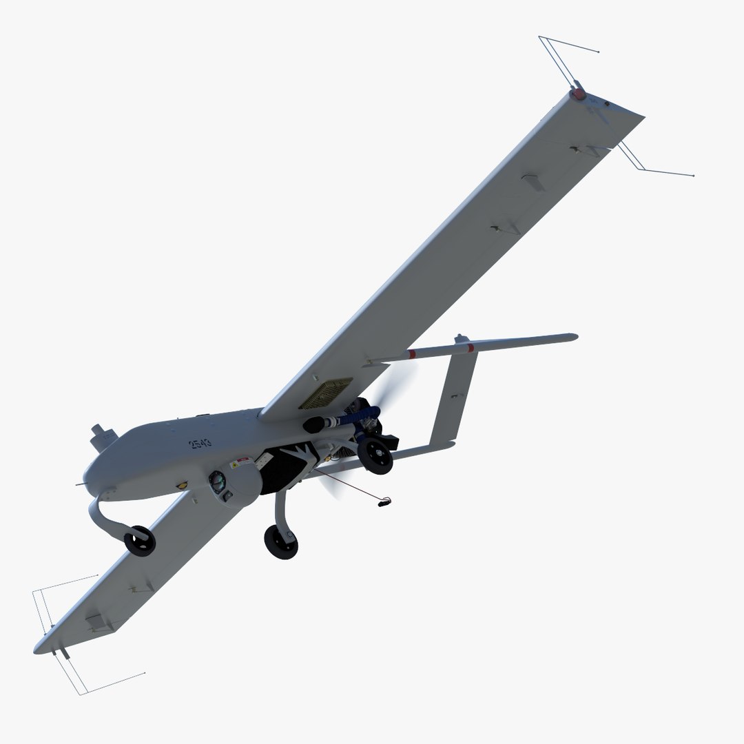 rq-7 shadow 200 unmanned 3d model