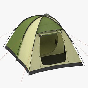 tent 01 green 3D model