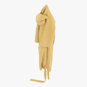bathrobe robe bath 3D model