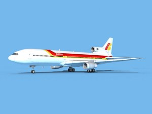lockheed l-1011-10 3D model