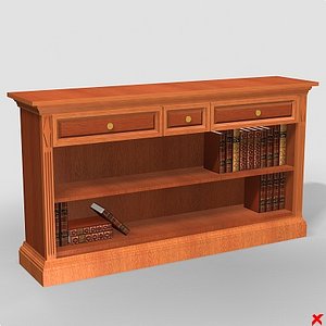 3d sideboard furniture storage model