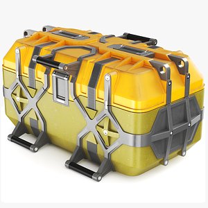 Detailed Sci Fi Container