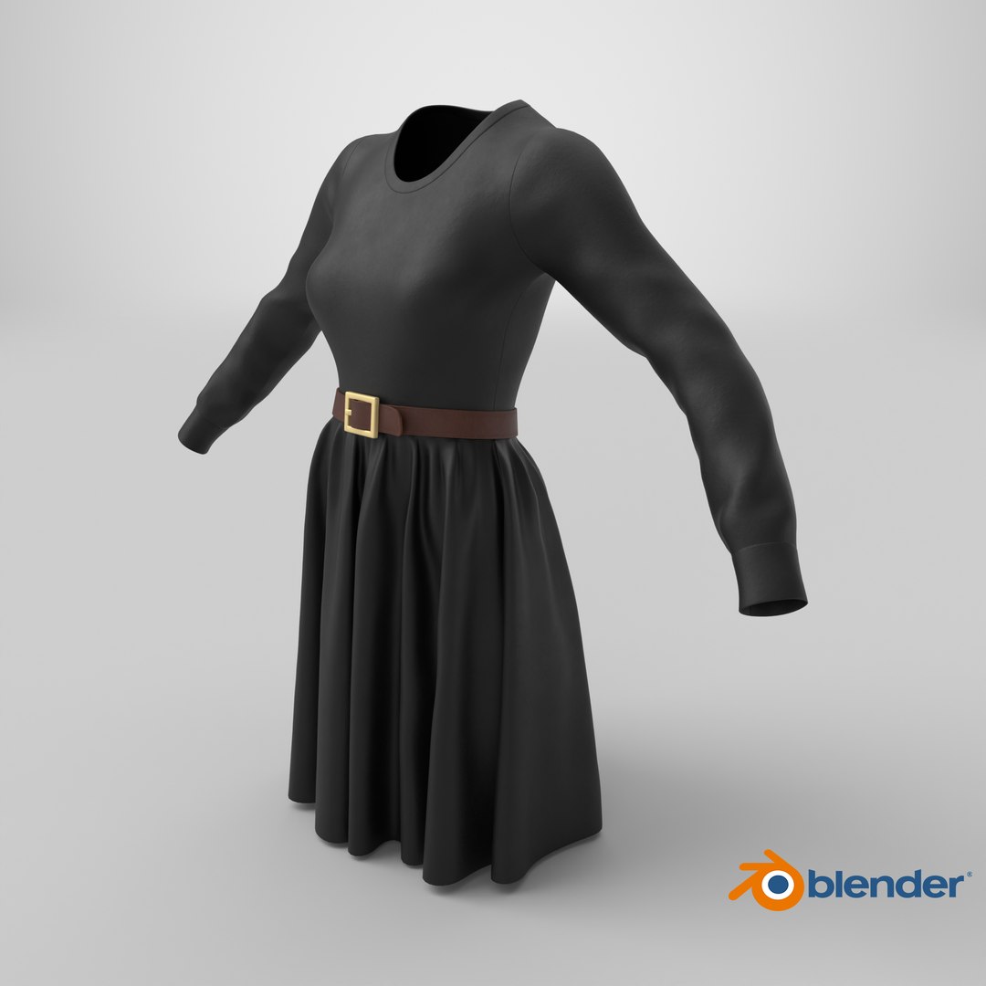 Dress Black with Belt 3D https://p.turbosquid.com/ts-thumb/sa/ydFDWj/Gv/stemcell_blender_cycles_render/png/1770039958/1920x1080/fit_q87/2a3f2ed9e1d5504b523053f6bf384b692298c661/stemcell_blender_cycles_render.jpg