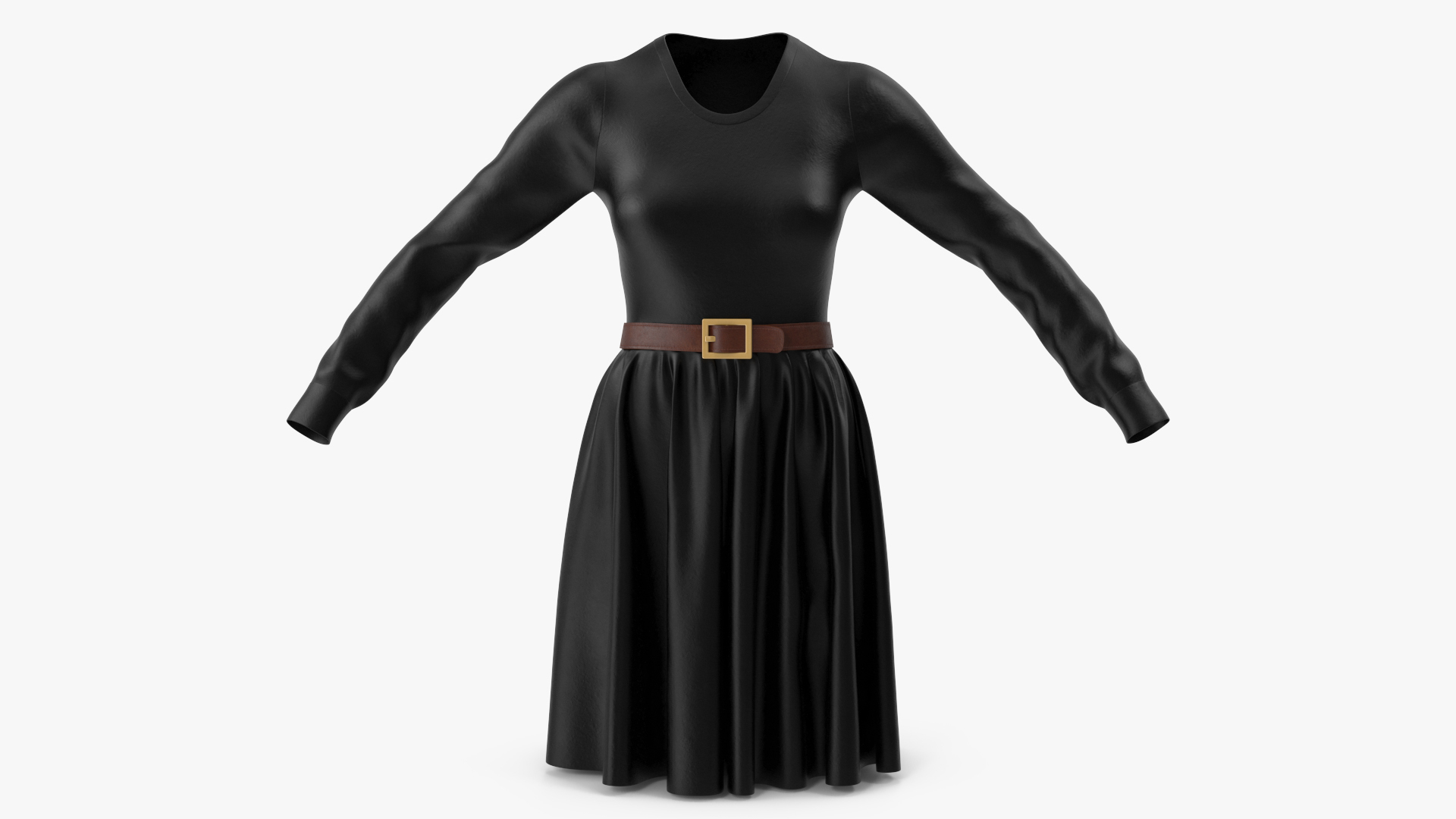 Dress Black with Belt 3D https://p.turbosquid.com/ts-thumb/sa/ydFDWj/HI/turntable/jpg/1753771662/1920x1080/turn_fit_q99/7e0c377db1fef936a667bde6742f66448641f598/turntable-1.jpg