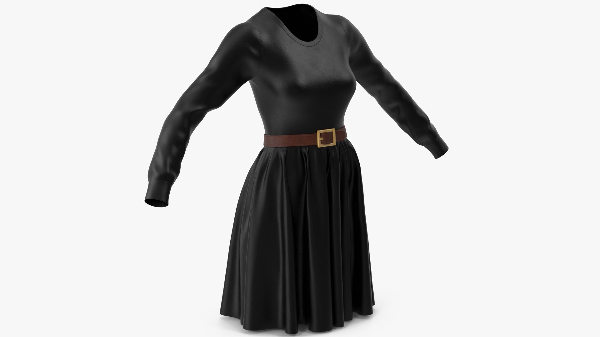 Dress Black with Belt 3D https://p.turbosquid.com/ts-thumb/sa/ydFDWj/Le/angles_02/jpg/1753771856/1920x1080/fit_q87/9056fd4af1b76704d2d0a959d6060b80f1260479/angles_02.jpg