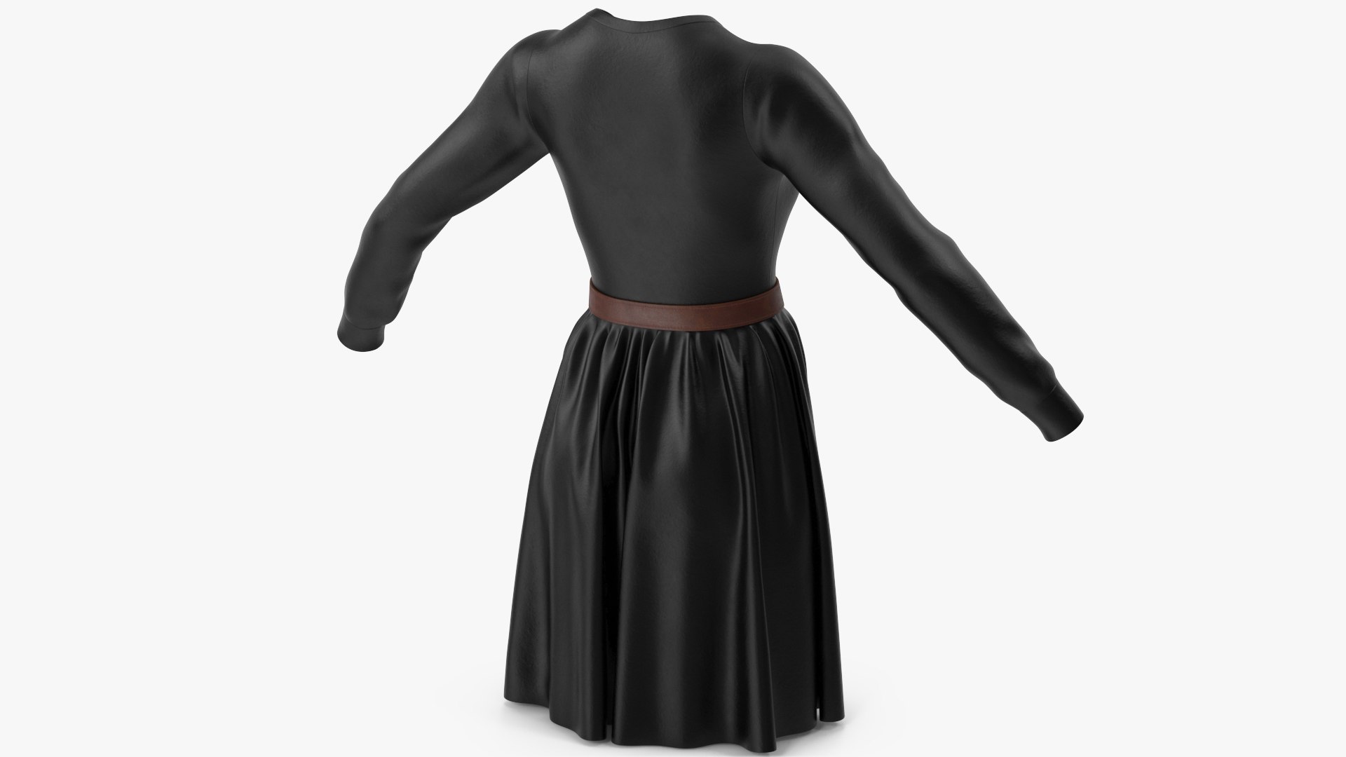 Dress Black with Belt 3D https://p.turbosquid.com/ts-thumb/sa/ydFDWj/e0/angles_03/jpg/1753771864/1920x1080/fit_q87/0fcf38cdf9dd85b038623c805a93c10e348fee2b/angles_03.jpg