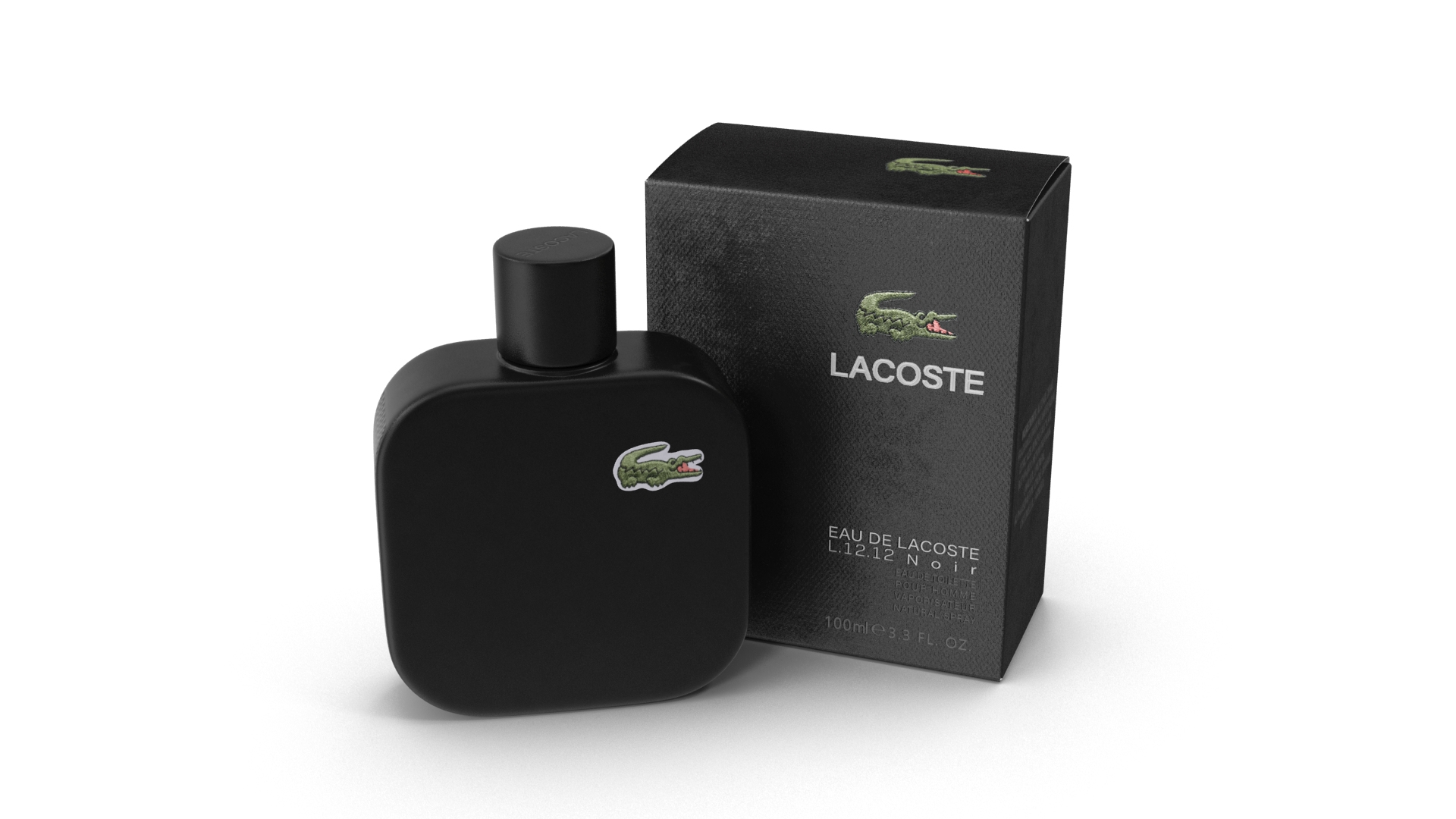 3D Model Lacoste L 12 12 Noir - TurboSquid 1757690