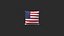 Подушка с флагом США