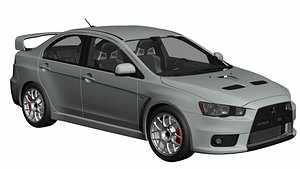 mitsubishi lancer lanc 3D
