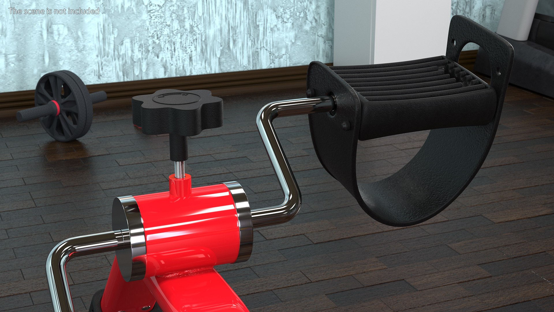 3D Folding Pedal Exerciser 66fit Red - TurboSquid 1816847