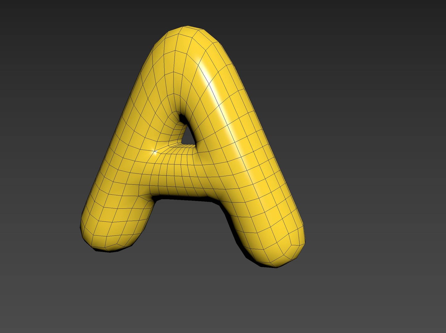 A Alphabet 3D Model - TurboSquid 2302199