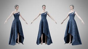 3D Dress 28 Digital Horizon Weave v2