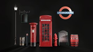 British Style Street Asset Pack