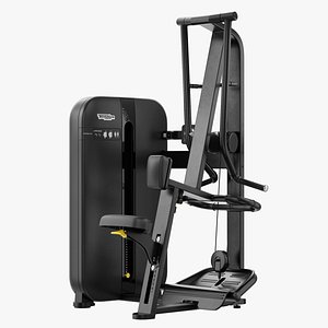 3D Technogym Artis Rear Delt Row model