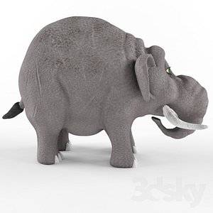 children s elephant model