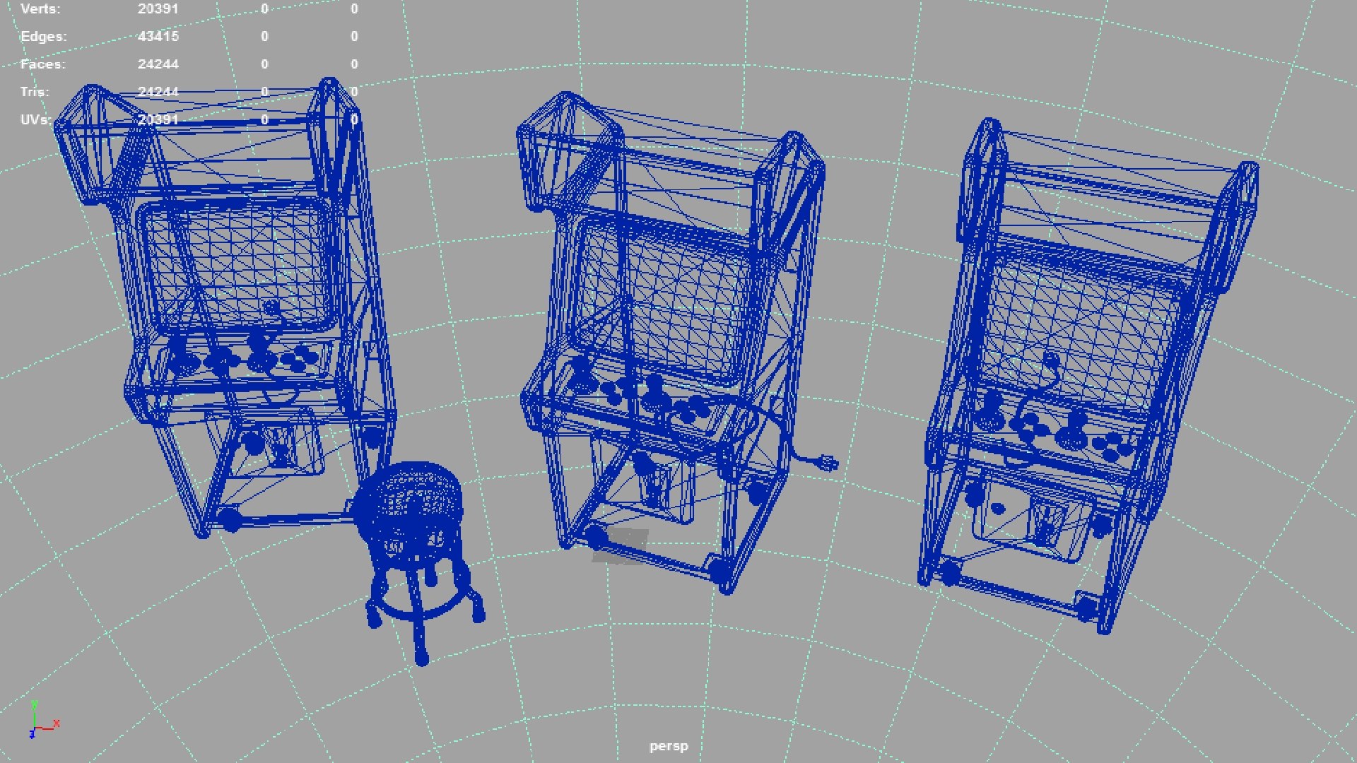 Arcade Machine Game Low Poly 3D Model - TurboSquid 2236157