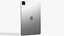 3D realistic apple ipad pro model