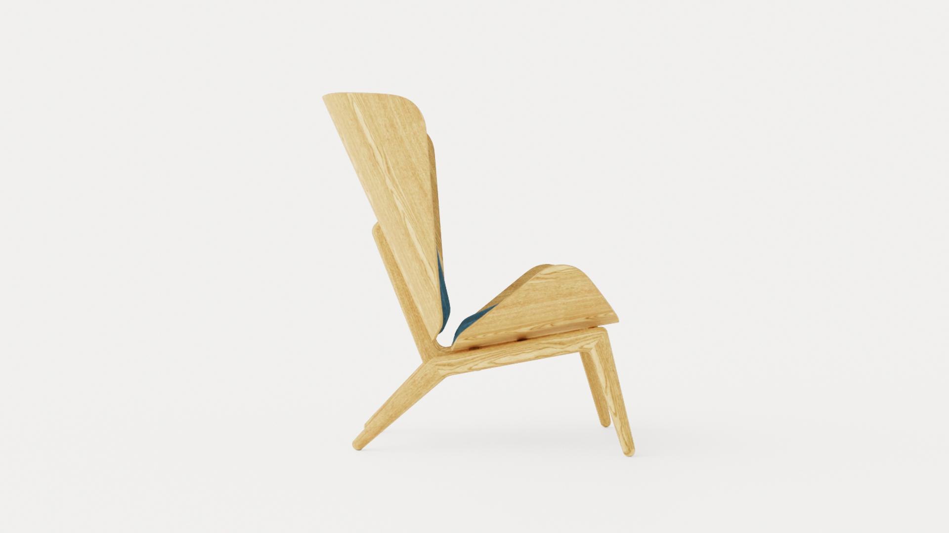 3D Model The Reader Wing Chair - TurboSquid 2250620