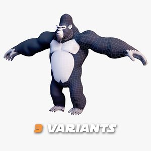 Gorilla Base Mesh