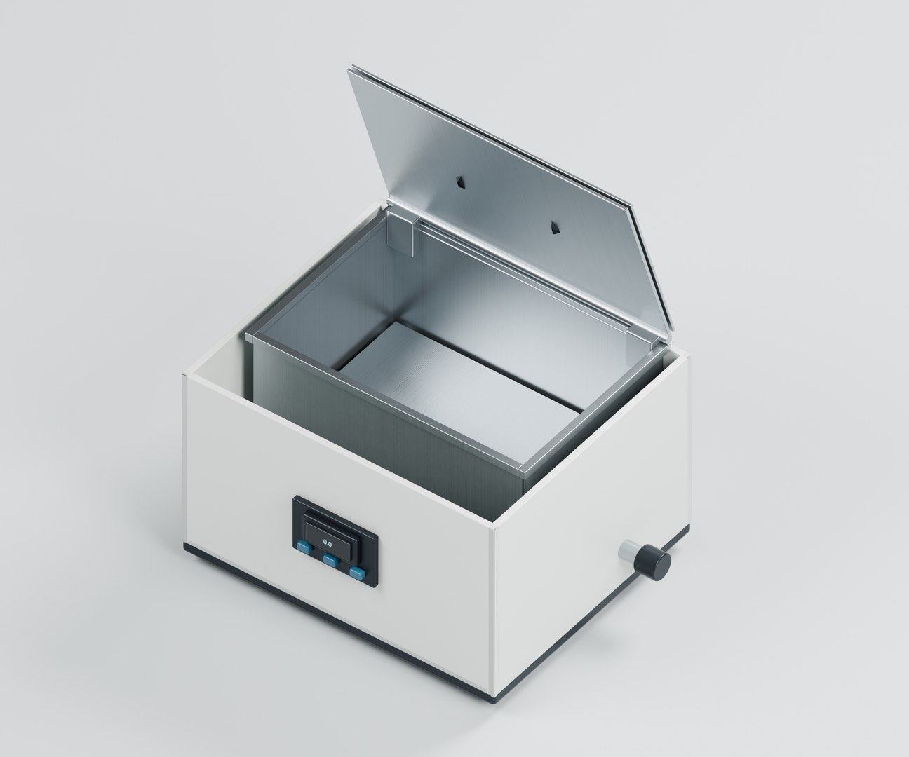 Stainless Laboratory Water Bath with Hinged Lid model https://p.turbosquid.com/ts-thumb/sb/QEI1dR/DJ/01_hero/jpg/1790990504/1920x1080/fit_q87/4529cb70d3935f9442564a1005348fe21ab8e6bf/01_hero.jpg