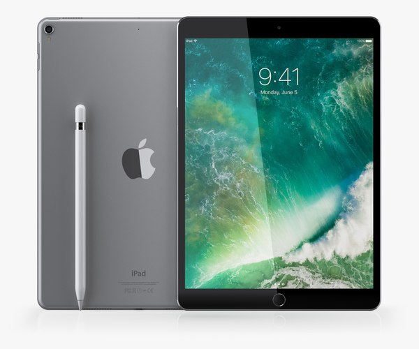 iPad Pro 10.5 Wi-Fiスペースグレー3Dモデル - TurboSquid 1174626