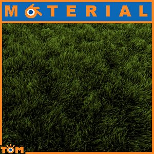 Grass in Blender