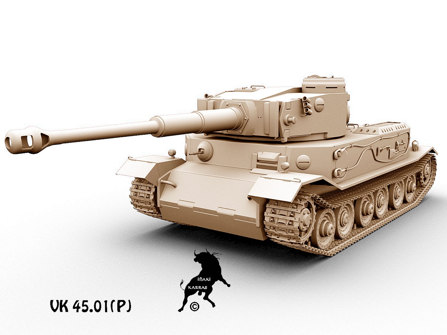 Vk 45 01 P 3d Max