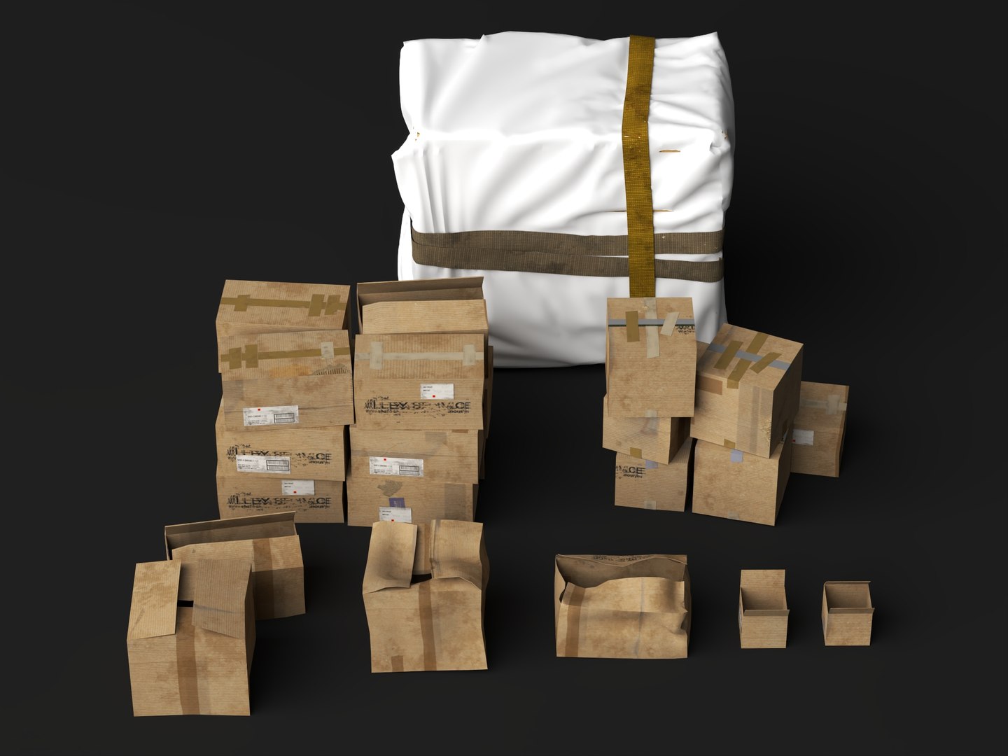 3D model Cardboard Boxes And Parcels 3D Asset Pack https://p.turbosquid.com/ts-thumb/sb/d2AEFp/ur/12/jpg/1786889125/1920x1080/fit_q87/71485ec4be95deaa7d2293bc15f4f480b97ecd93/12.jpg