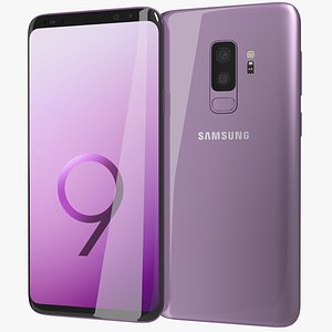 realistic samsung galaxy s9 3D model