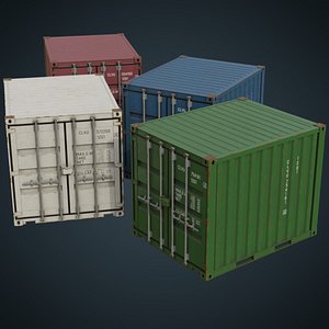 Cargo Container 3D Models for Download | TurboSquid