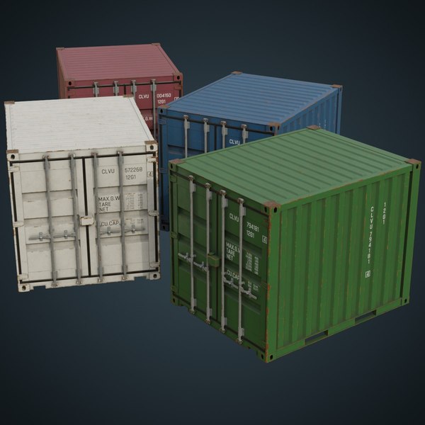 Frachtcontainer 5B 3D-Modell - TurboSquid 1736612