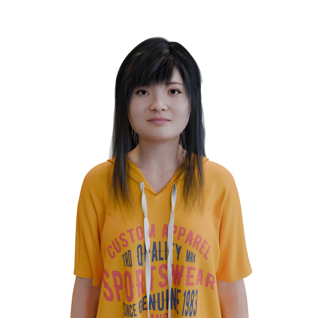 Realistic Female Model - TurboSquid 2306040
