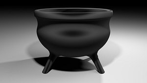 3D Cauldron 5 model
