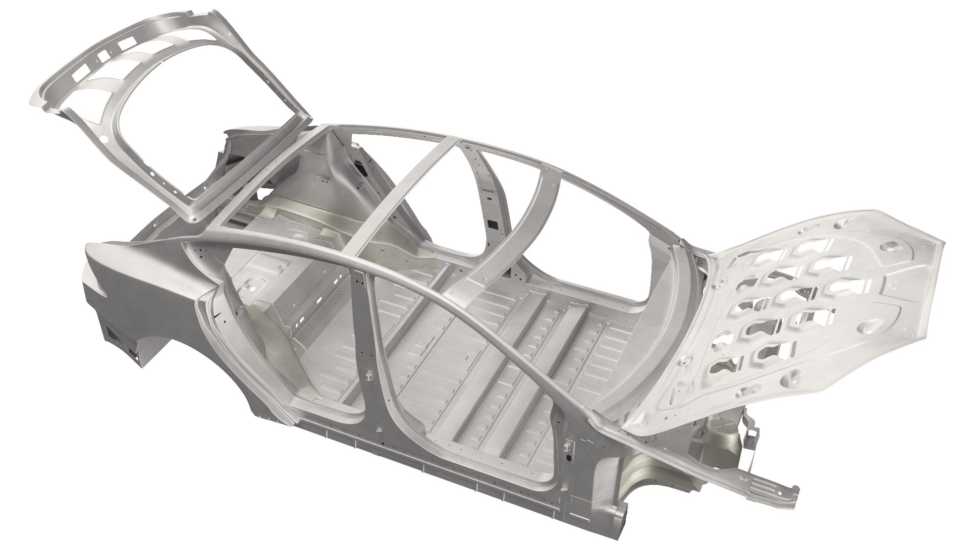 Tesla Model S Frame 2 3D Model - TurboSquid 1946194