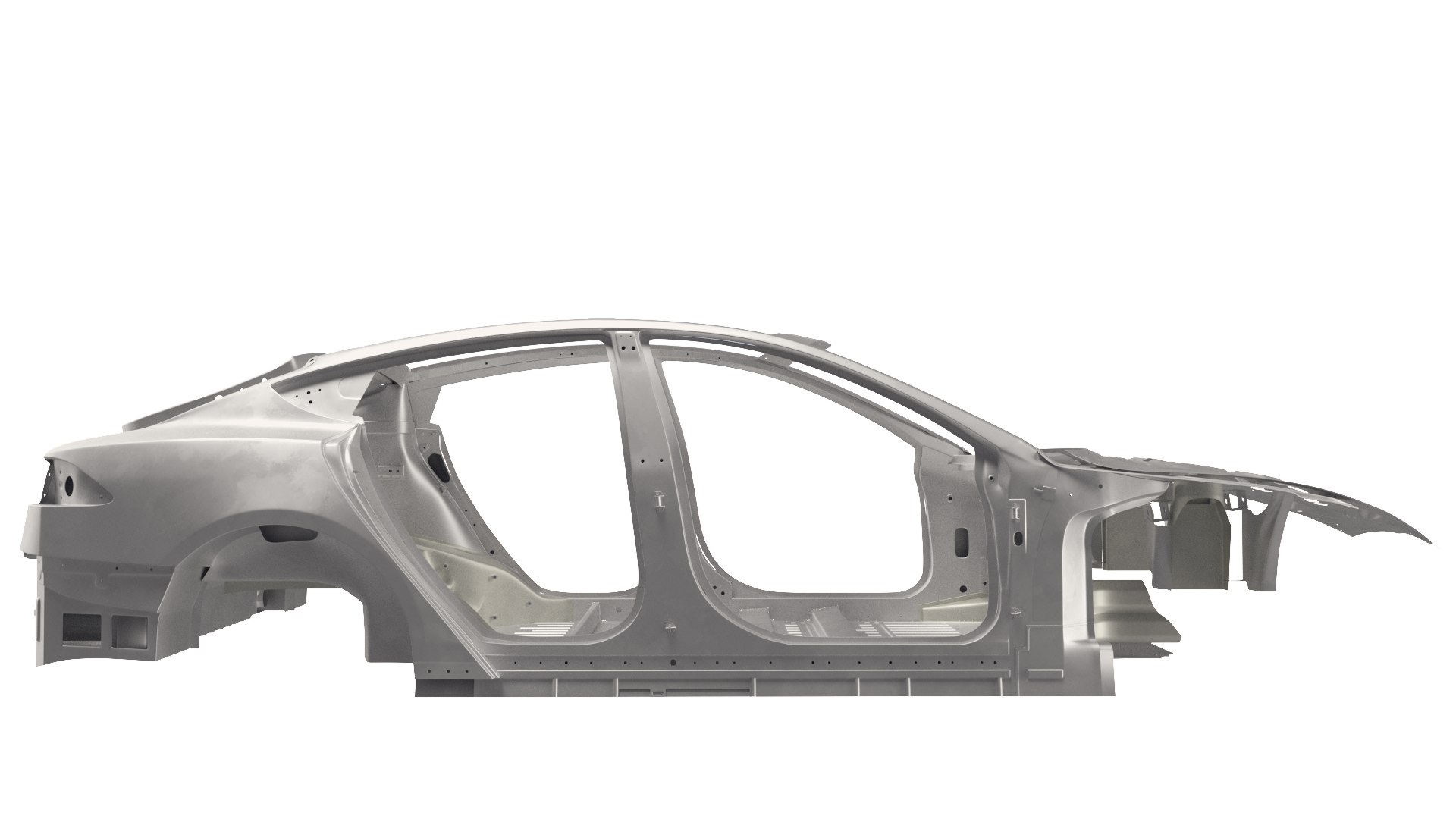 Tesla Model S Frame 2 3D Model - TurboSquid 1946194