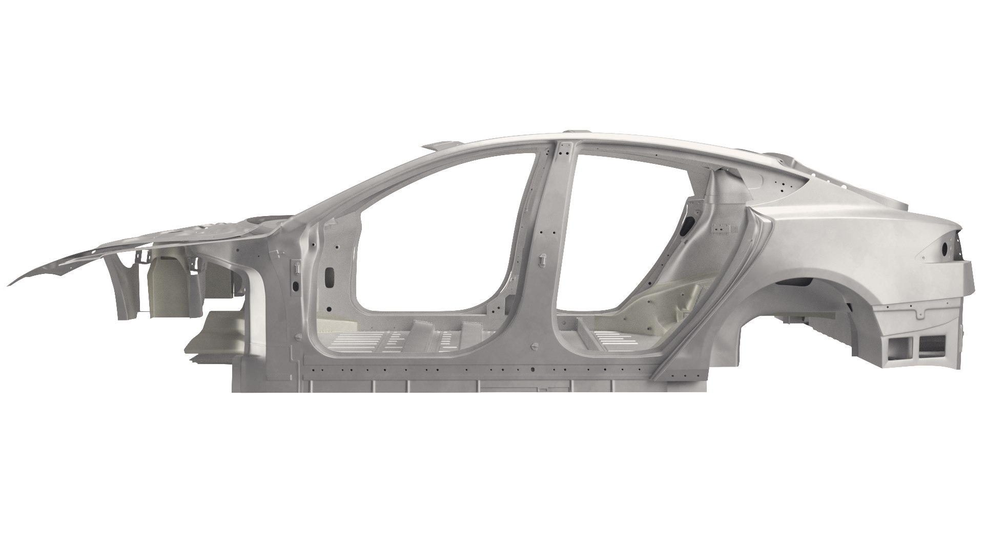 Tesla Model S Frame 2 3D Model - TurboSquid 1946194
