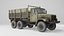 Military Cargo Carrier truck