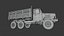 Military Cargo Carrier truck