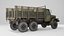 Military Cargo Carrier truck