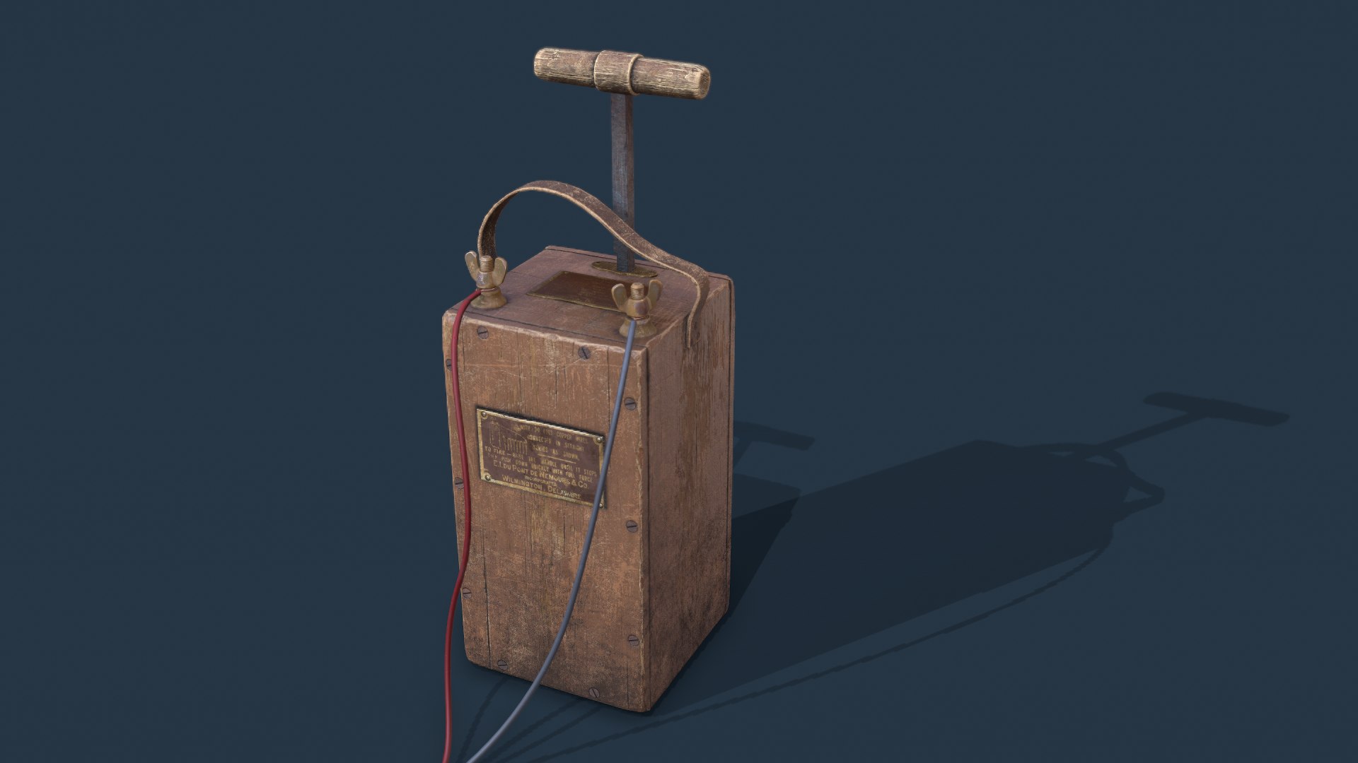 Dynamite Box Blaster 3D Model - TurboSquid 2153749