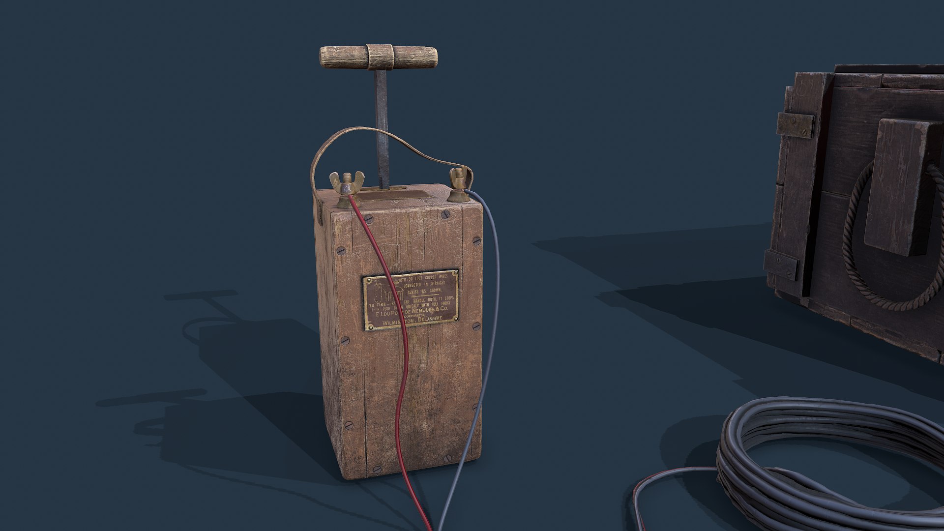 Dynamite Box Blaster 3D Model - TurboSquid 2153749