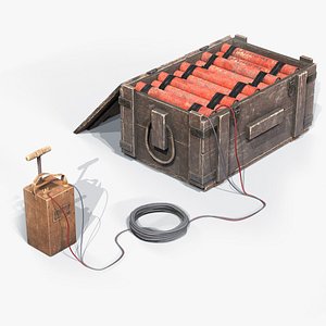 Dynamite Box Blaster 3D model