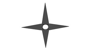 free shuriken 3d model