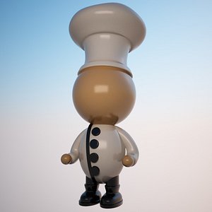 3d character cartoon toon model