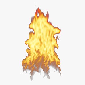 looping fire animation game-ready