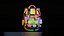 Stylized Adventure Backpack with Rolled Sleeping Mat